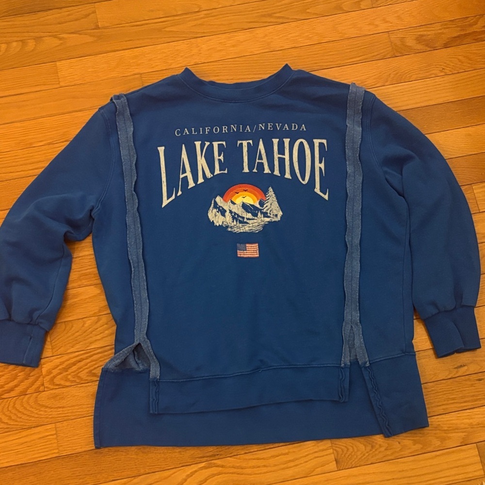 Lake Tahoe Blue Sweatshirt